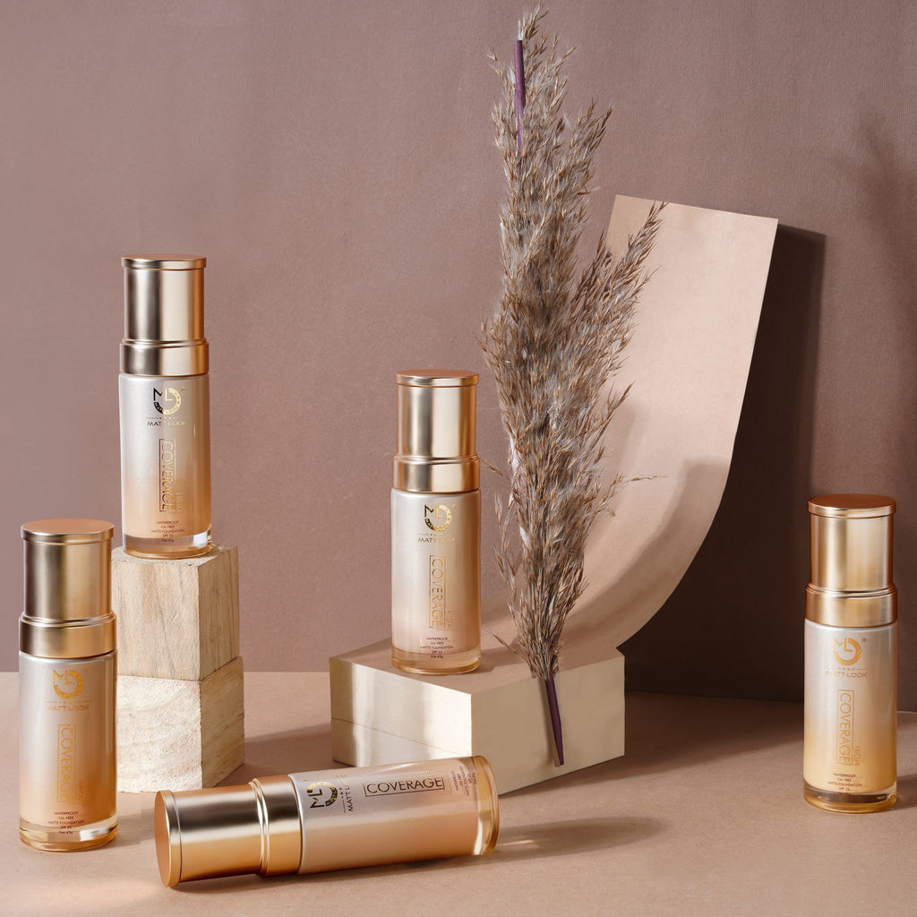 Matt look High Coverage Waterproof Oil Free Matte SPF 25 Foundation