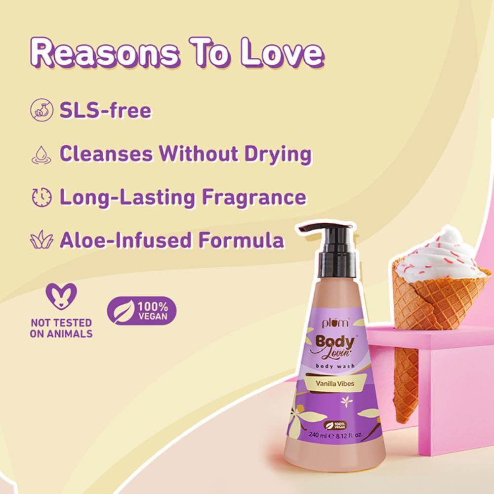 Plum BodyLovin Vanilla Vibes Body Wash