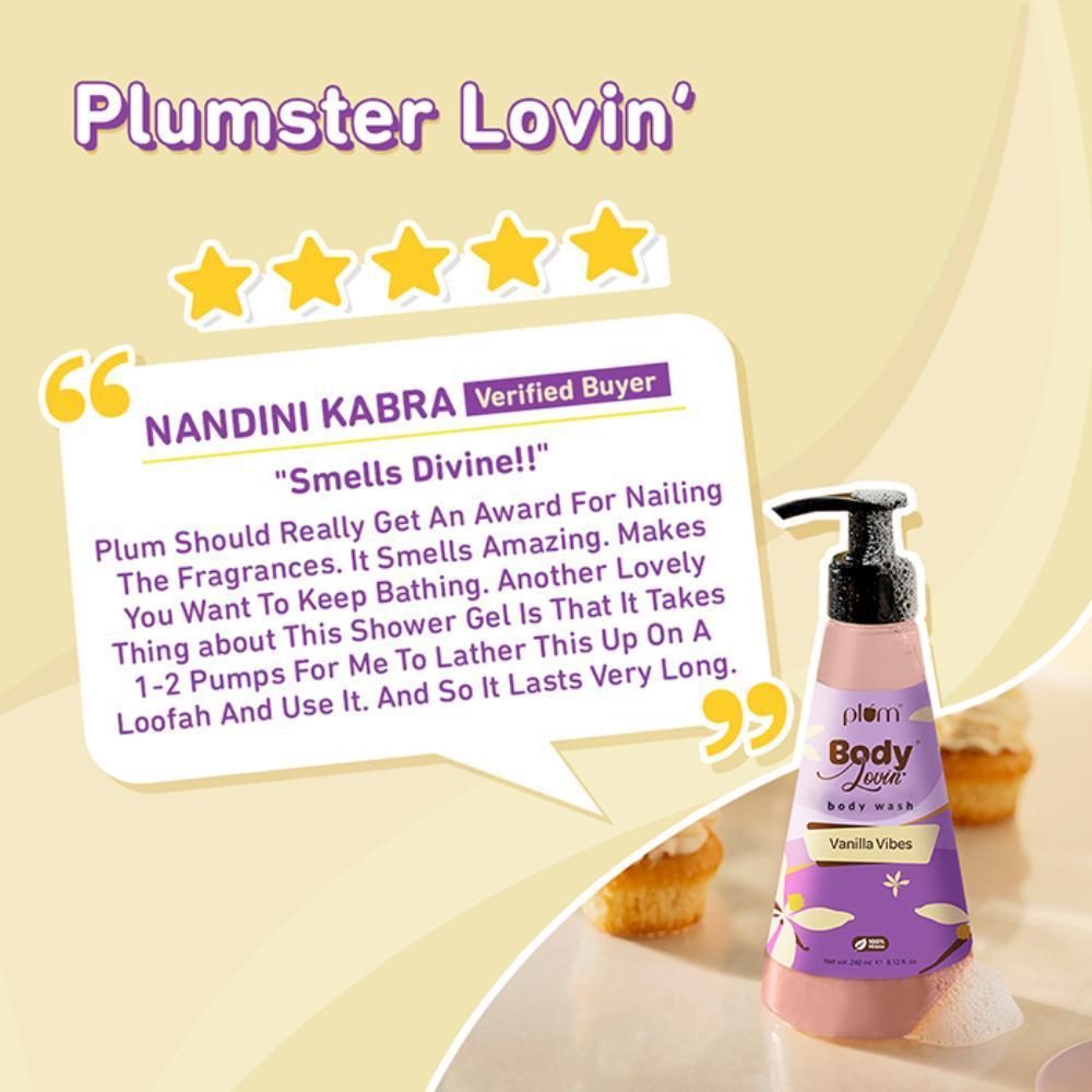 Plum BodyLovin Vanilla Vibes Body Wash