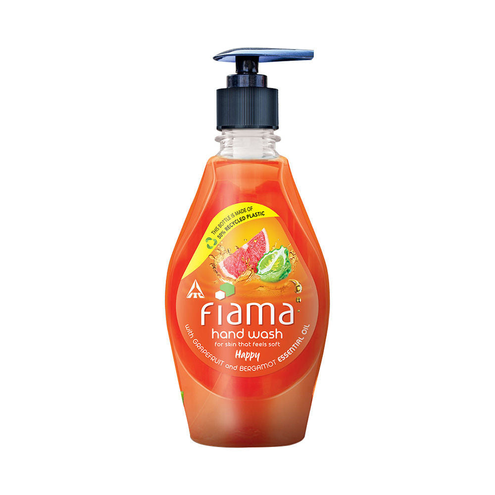 Fiama Happy Hand Wash, Grapefruit Oil & Bergamot Oil Extract Handwash For Soft And Supple Hands