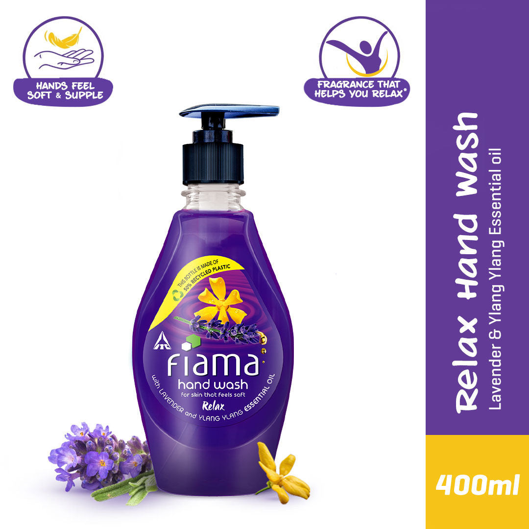 Fiama Relax Hand Wash, Lavender Oil And Ylang Extracts Handwash For Soft And Supple Hands