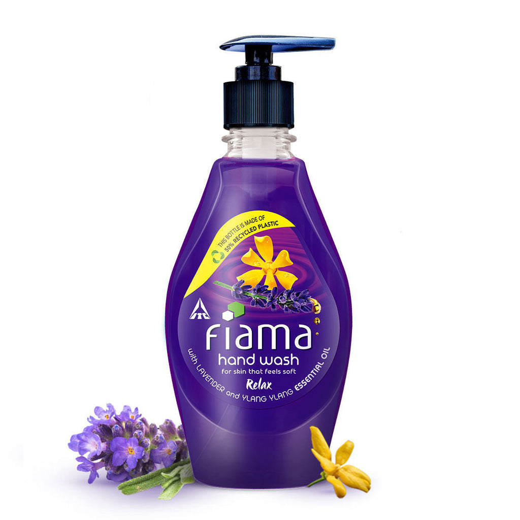 Fiama Relax Hand Wash, Lavender Oil And Ylang Extracts Handwash For Soft And Supple Hands
