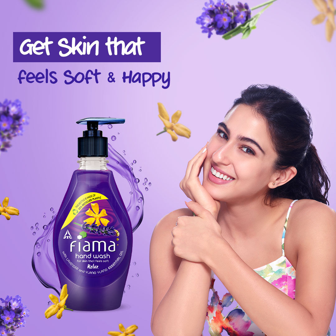 Fiama Relax Hand Wash, Lavender Oil And Ylang Extracts Handwash For Soft And Supple Hands