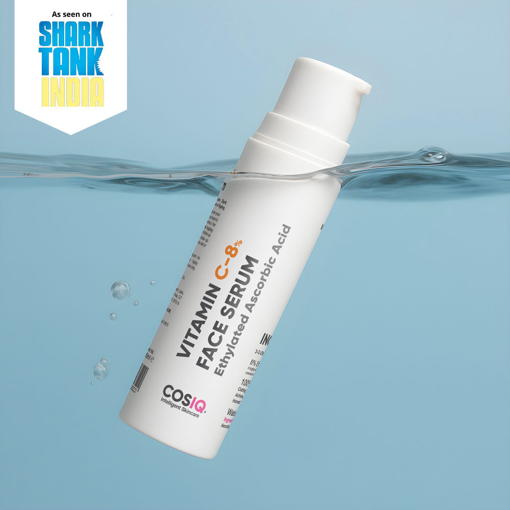 Cos-IQ Vitamin C-8% Only 2 Ingredients Face Serum(30ml)