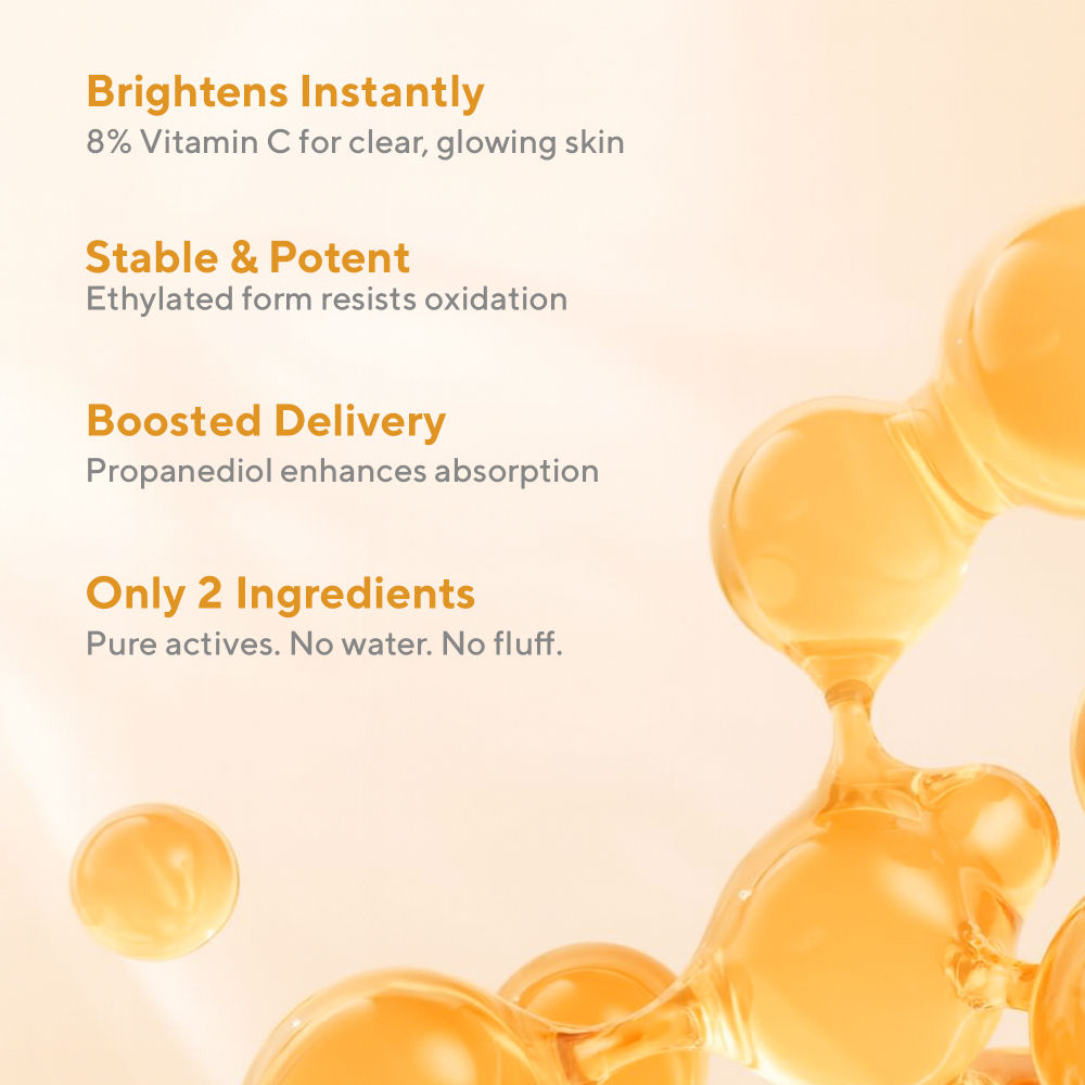 Cos-IQ Vitamin C-8% Only 2 Ingredients Face Serum(30ml)