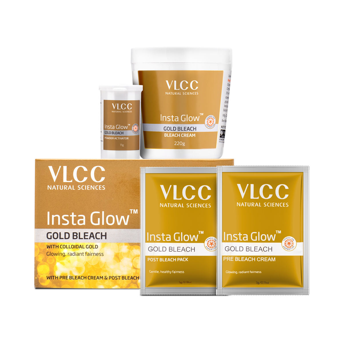 VLCC Insta Glow Gold Bleach
