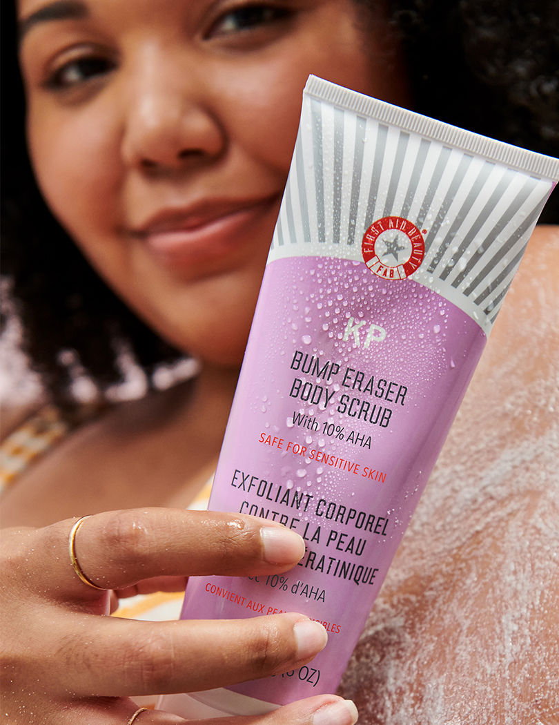 First Aid Beauty KP Bump Eraser Body Scrub With 10% AHA