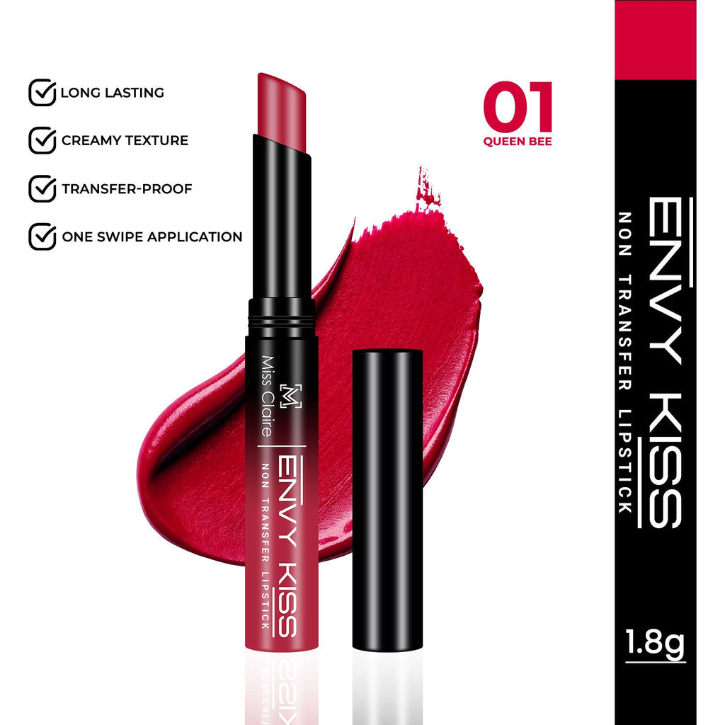 Miss Claire Envy Kiss Non Transfer Lipstick