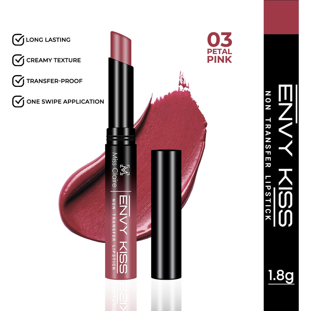 Miss Claire Envy Kiss Non Transfer Lipstick