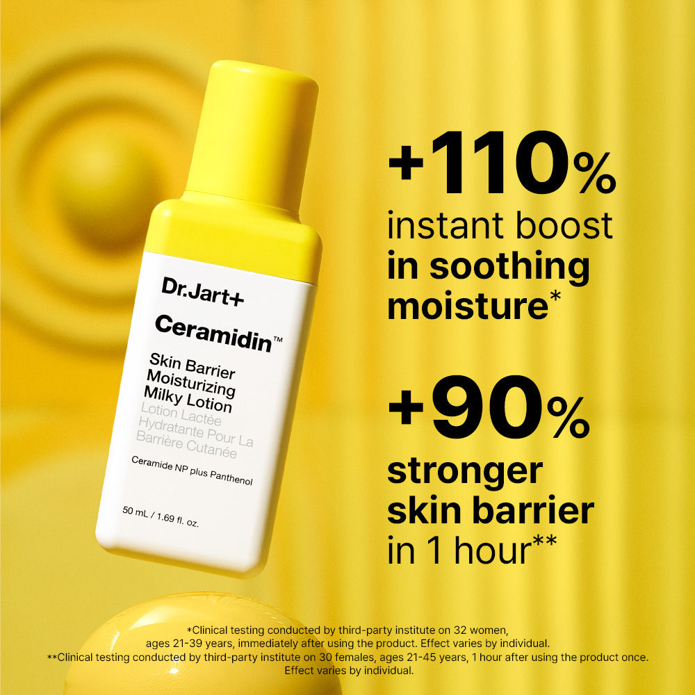Dr.Jart+ Ceramidin Skin Barrier Milky Lotion (Dermatologist-Tested Moisturizer With Ceramides)