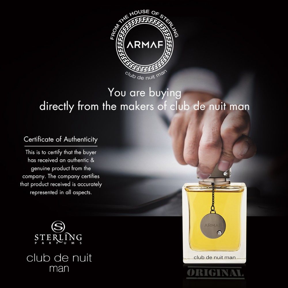 ARMAF Club De Nuit Eau De Toilette for Man