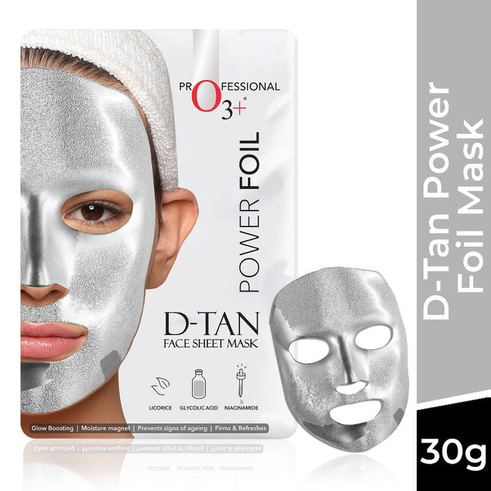 O3+ Power Foil D-Tan Face Sheet Mask