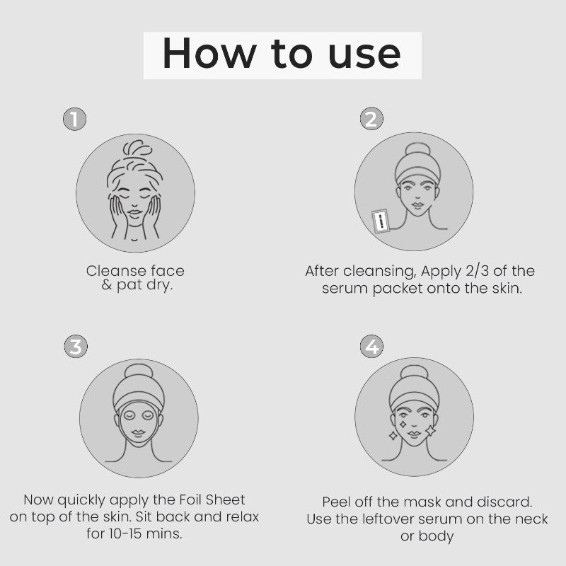O3+ Power Foil D-Tan Face Sheet Mask
