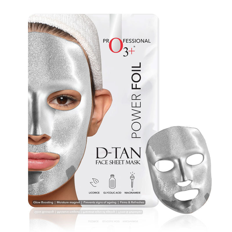 O3+ Power Foil D-Tan Face Sheet Mask