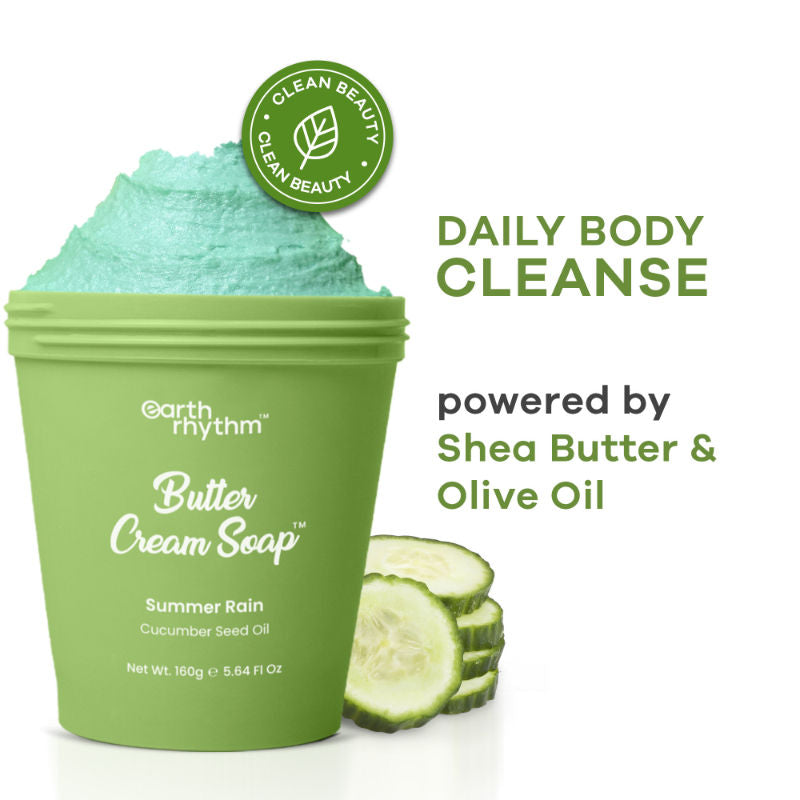 Earth Rhythm Butter Cream Shower Mousse Soap