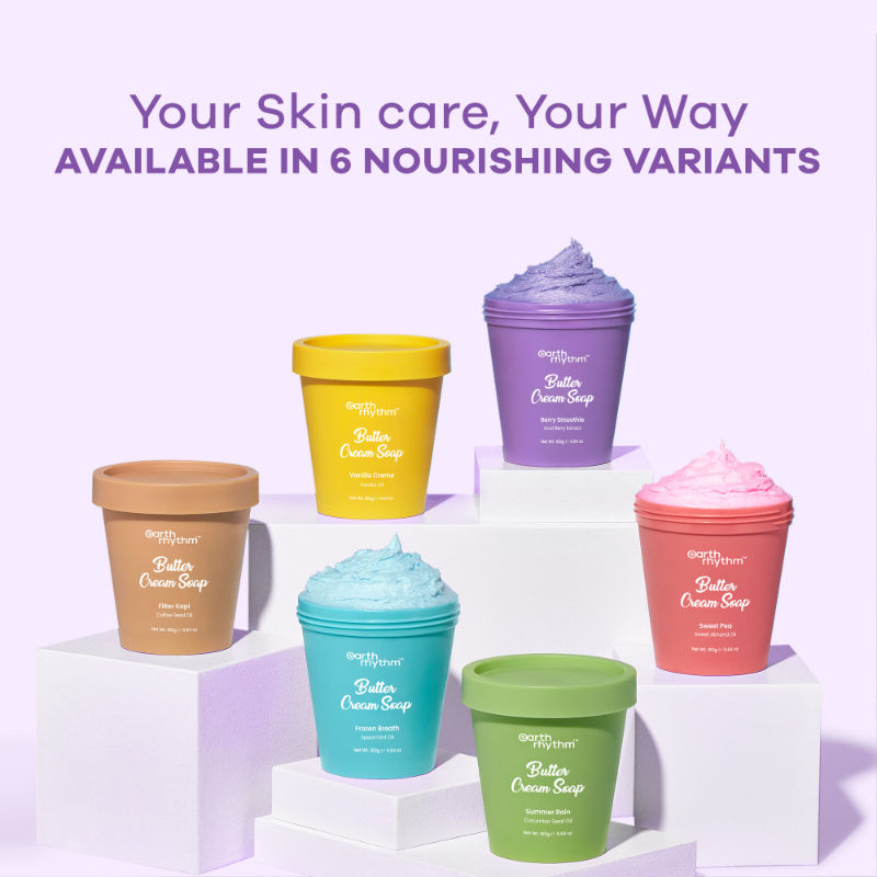 Earth Rhythm Butter Cream Shower Mousse Soap