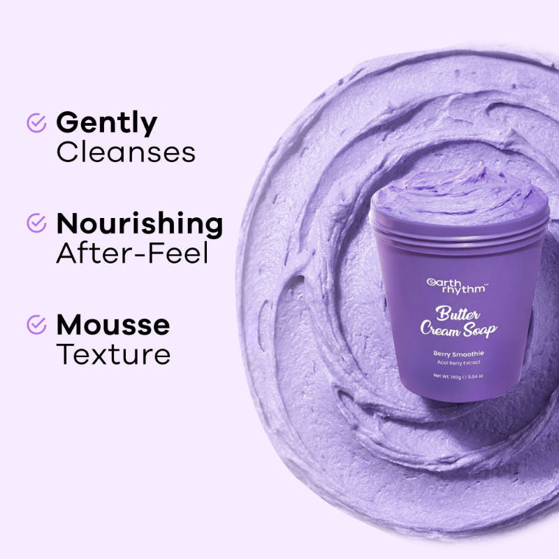 Earth Rhythm Butter Cream Shower Mousse Soap