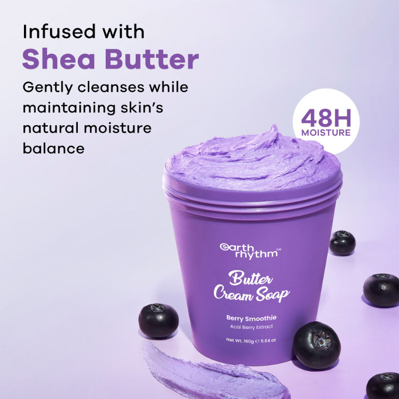 Earth Rhythm Butter Cream Shower Mousse Soap