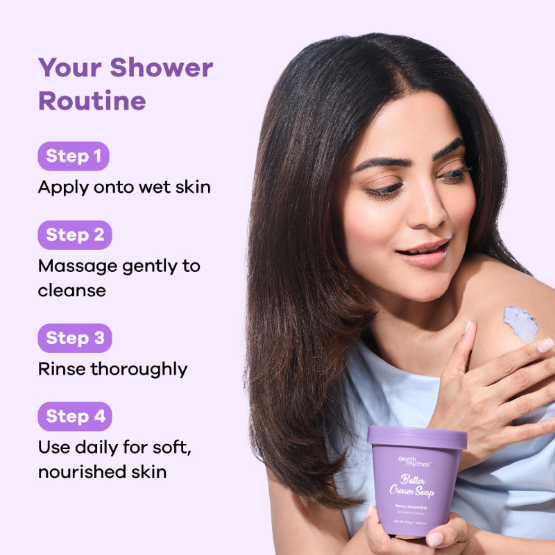 Earth Rhythm Butter Cream Shower Mousse Soap