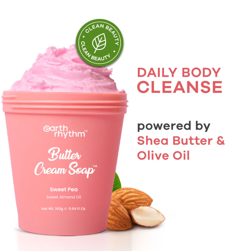 Earth Rhythm Butter Cream Shower Mousse Soap