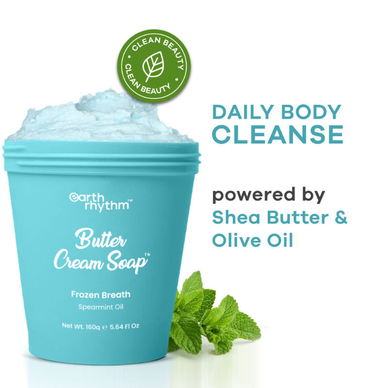 Earth Rhythm Butter Cream Shower Mousse Soap