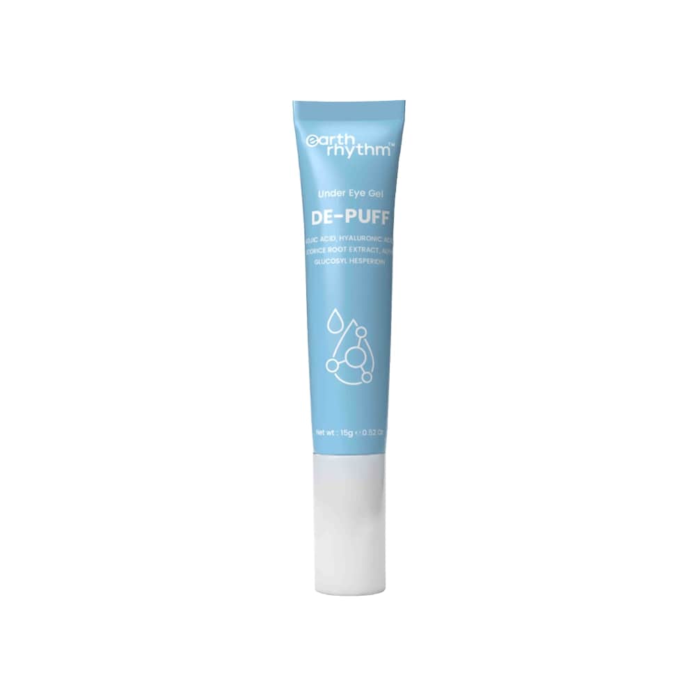 Earth Rhythm Depuff Under Eye Gel For Men & Women, Reduces Dark Under Eye and Depuffs Under Eye