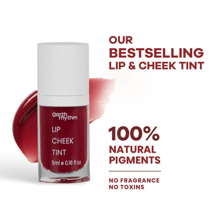 Earth Rhythm Tender Tint For Lip & Cheek With Pure Plant Pigments 10 H Stay