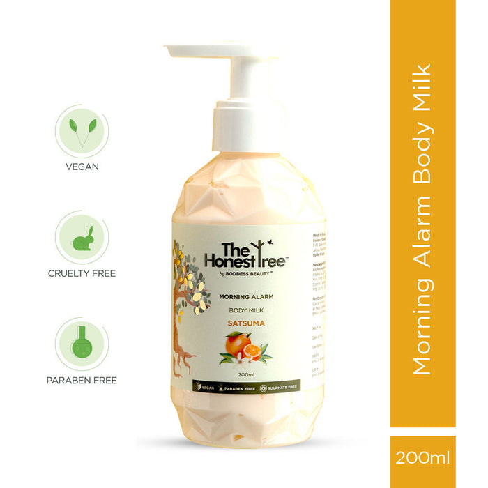 The Honest Tree by Boddess Beauty Morning Alarm Body Milk