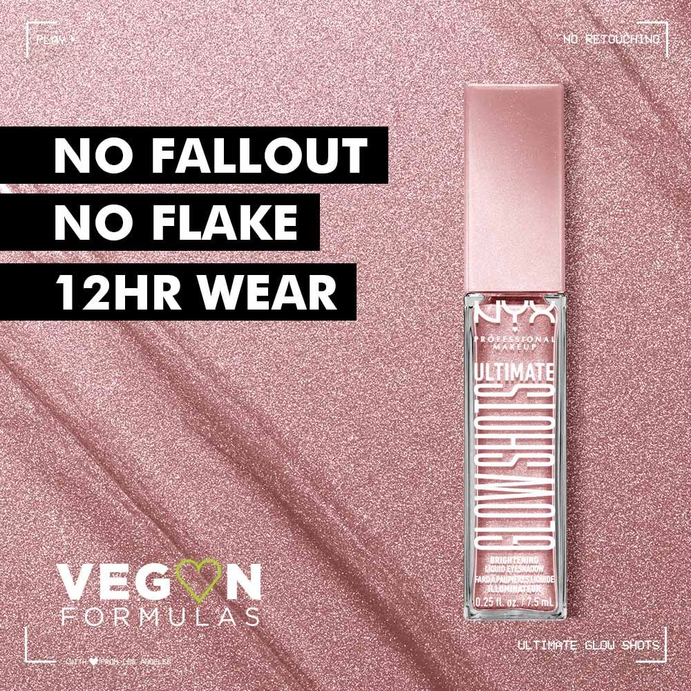 NYX Professional Makeup Ultimate Glow Shots Liquid Eyeshadow - Grapefruit Glow
