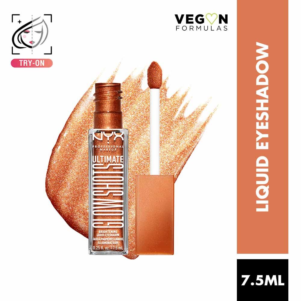 NYX Professional Makeup Ultimate Glow Shots Liquid Eyeshadow - Grapefruit Glow