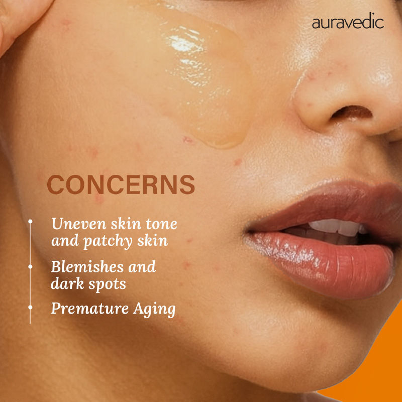 AuraVedic Vitamin C Oil with Vitamin C, Vitamin E Oil, Avocado Oil and Grapeseed Oil