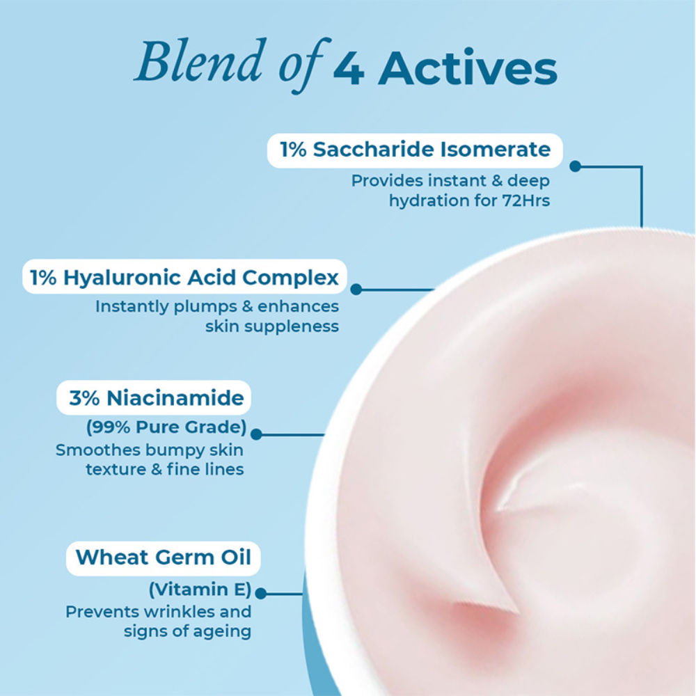 The Pink Foundry 72HR Waterlight Gel Moisturiser With 1% Hyaluronic Acid & 1% Saccharide Isomerate