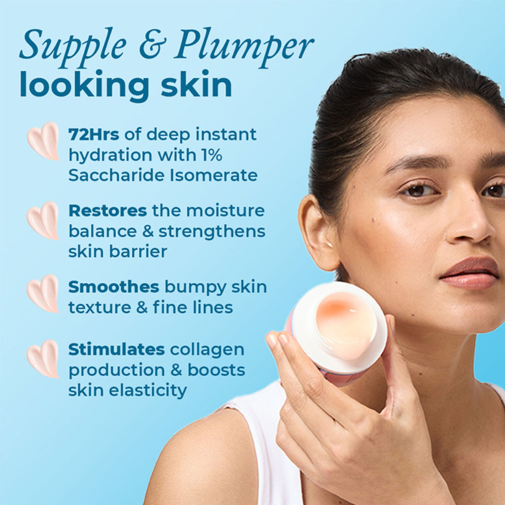 The Pink Foundry 72HR Waterlight Gel Moisturiser With 1% Hyaluronic Acid & 1% Saccharide Isomerate