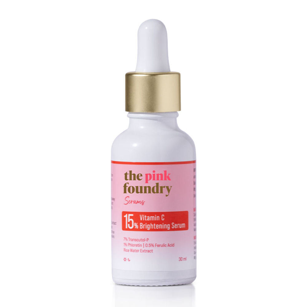 The Pink Foundry 15% Vitamin C Brightening Serum