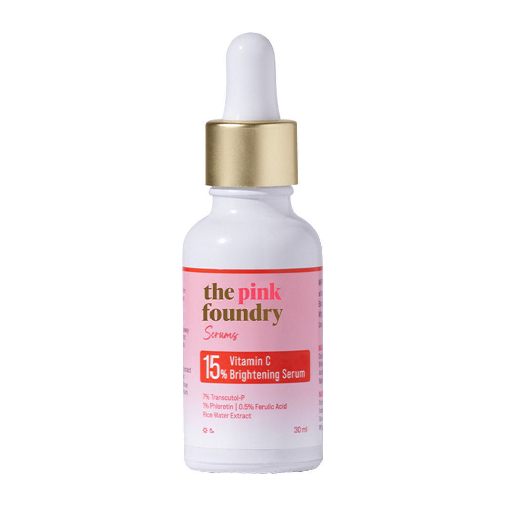 The Pink Foundry 15% Vitamin C Brightening Serum