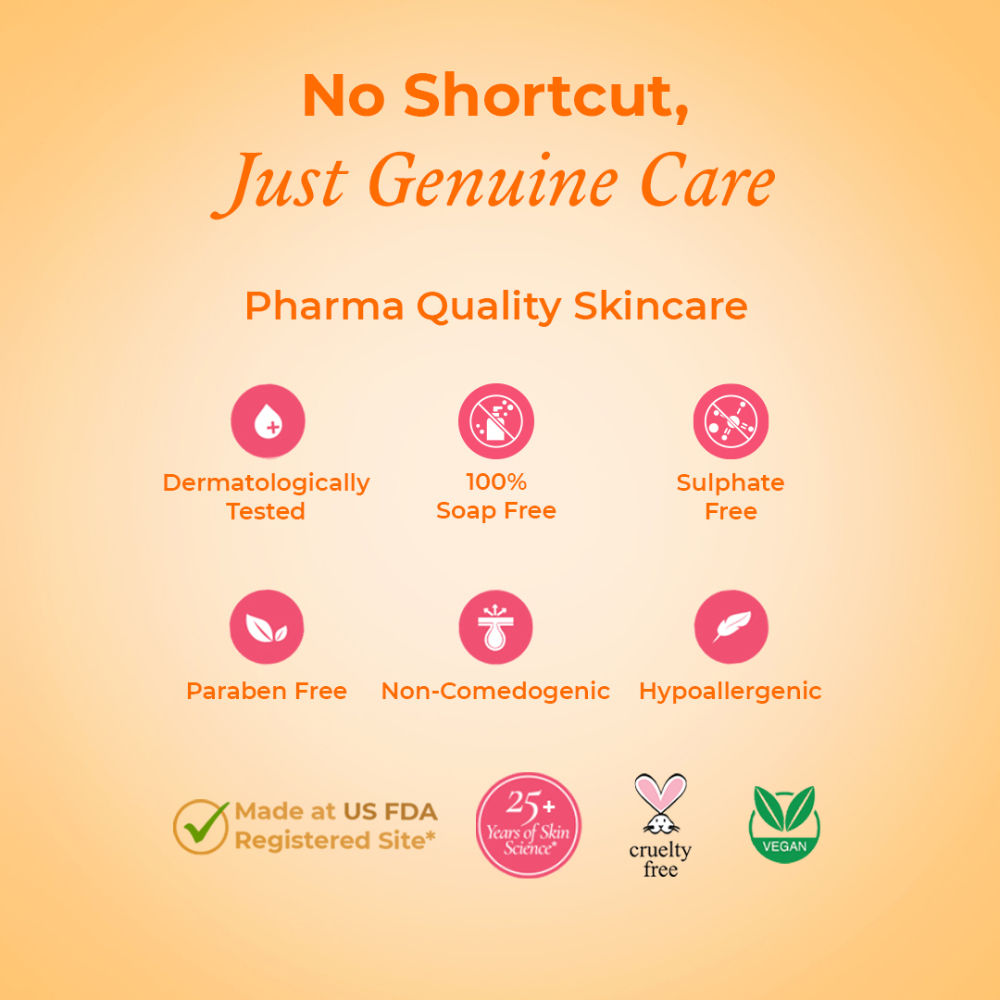 The Pink Foundry Brightening & Exfoliating Vit C Daily Face Wash