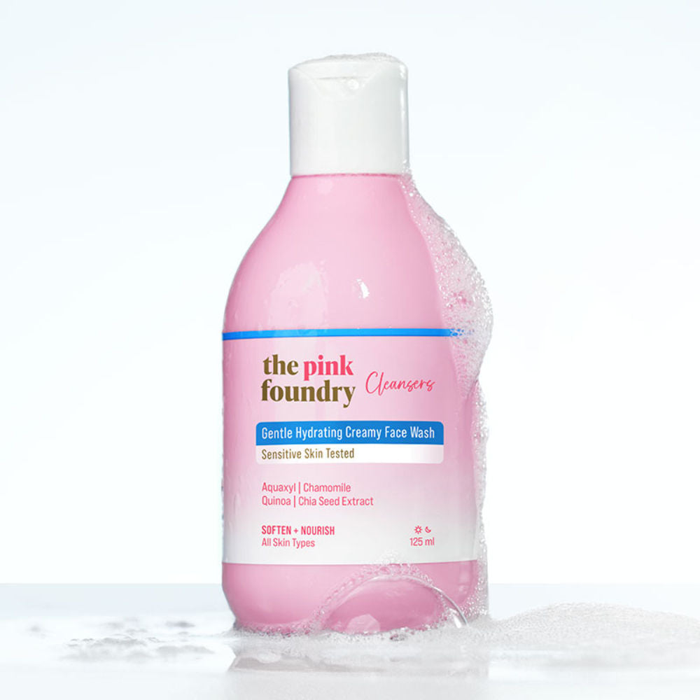The Pink Foundry Gentle Hydrating Creamy Face Wash