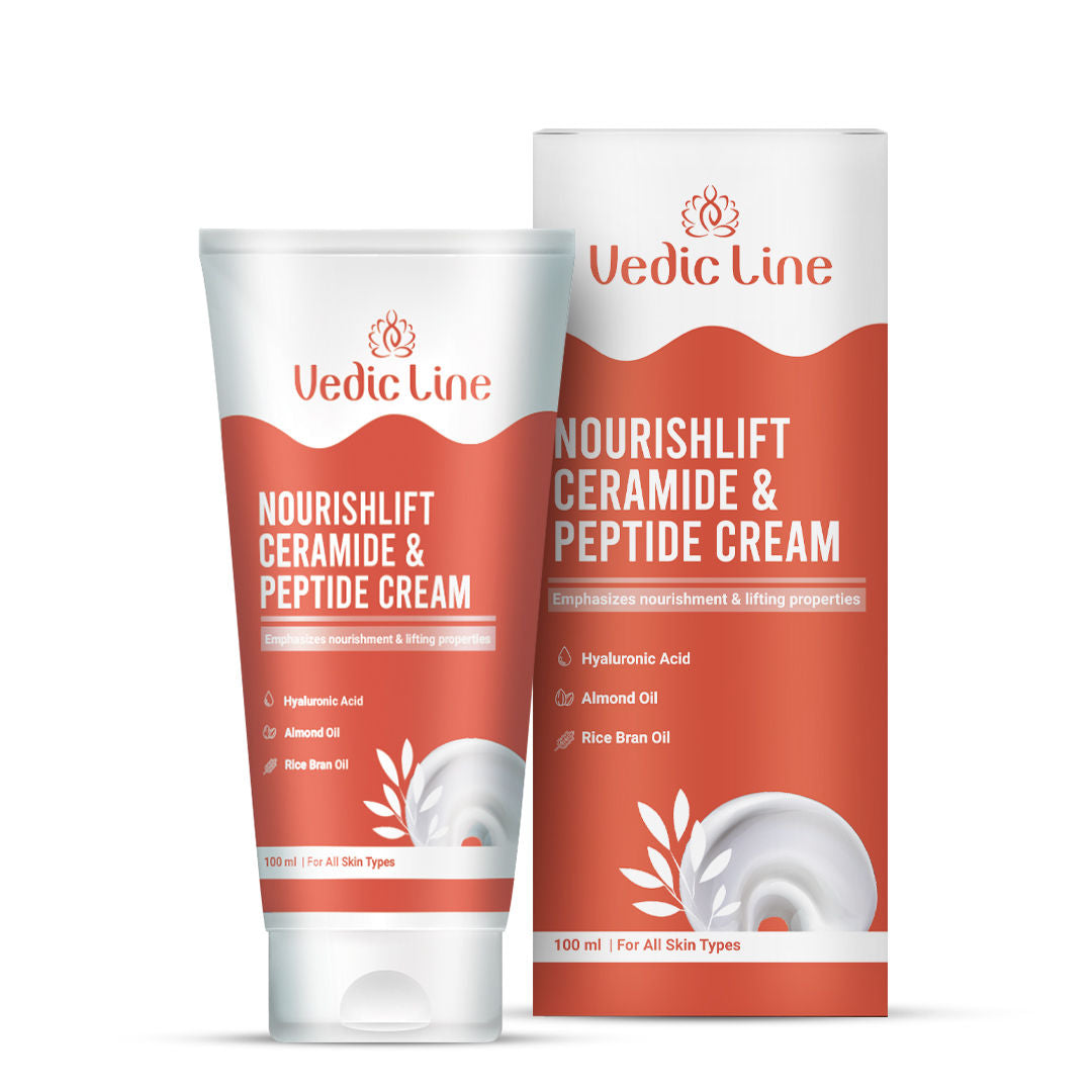 Vedic Line Nourishlift Ceramide & Peptide Cream, Hydrate & Moisturize