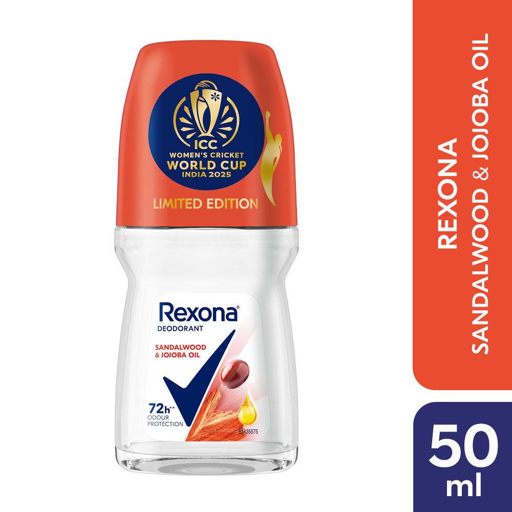 Rexona Antiperspirant Roll-on - Sandalwood And Jojoba Oil