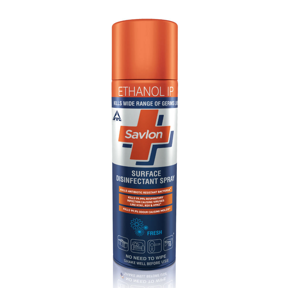 Savlon Surface Disinfectant Spray Sanitizer, 99.99% Germ Protection on Hard & Soft Surfaces