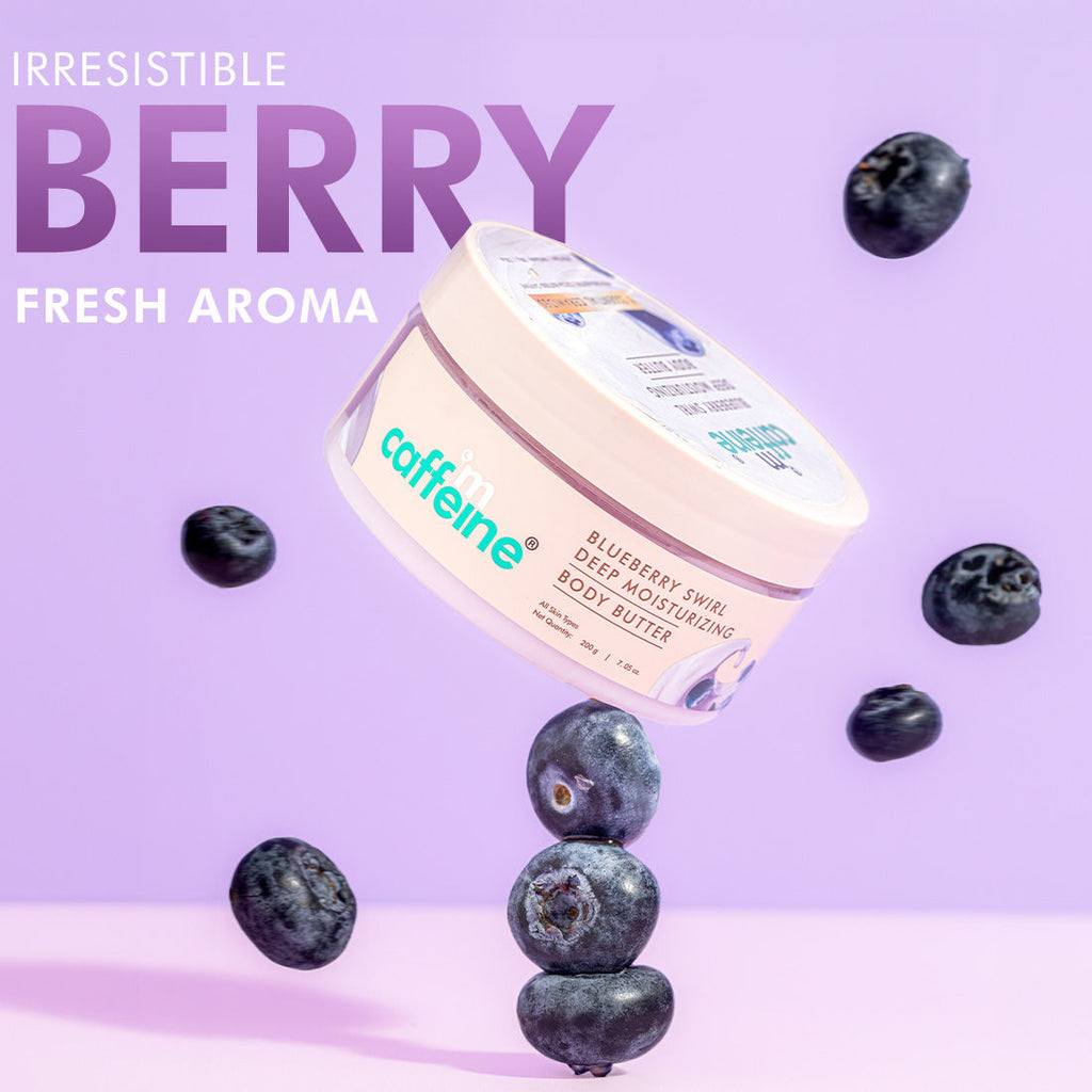 MCaffeine Blueberry Swirl Deep Moisturizing Body Butter