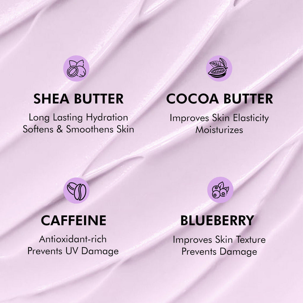 MCaffeine Blueberry Swirl Deep Moisturizing Body Butter