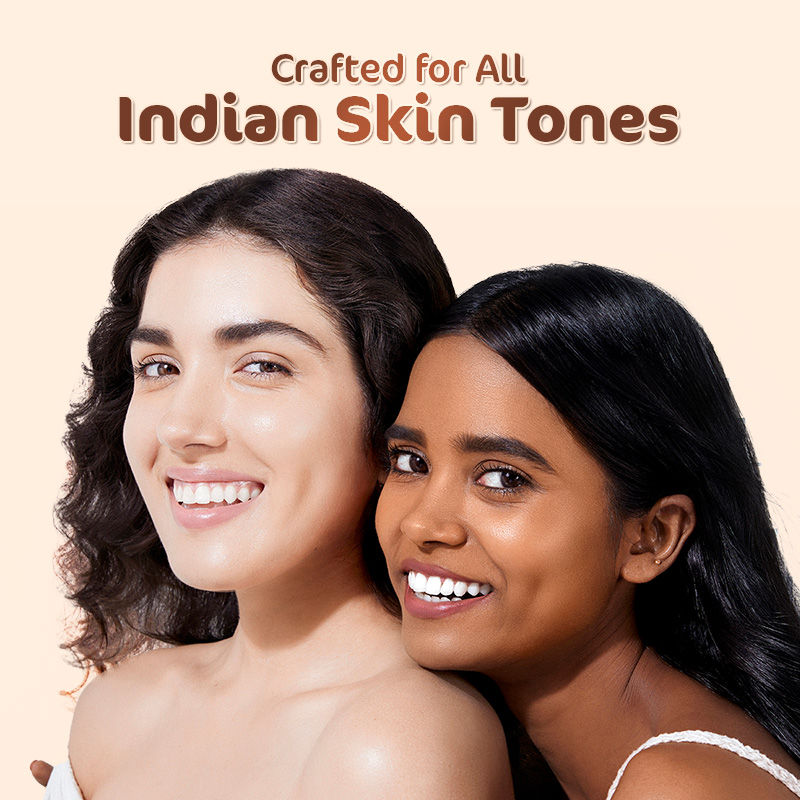 Mamaearth Glow Serum Foundation With Vitamin C & Turmeric For 12-hour Long Stay