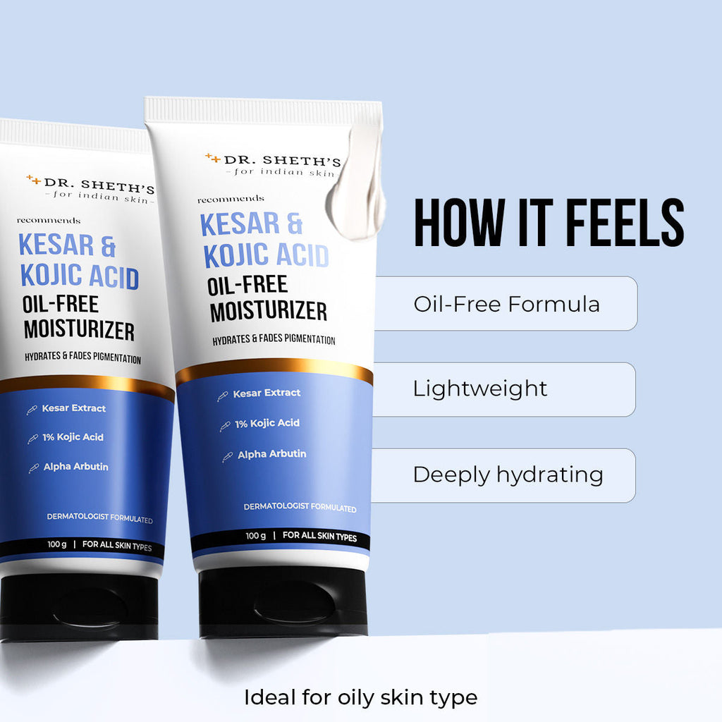 Dr. Sheth's Kesar & Kojic Acid Oil-Free Moisturizer