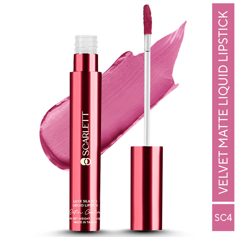 Scarlett Cosmetic Luxe Silk Kiss Liquid Lipstick 300N