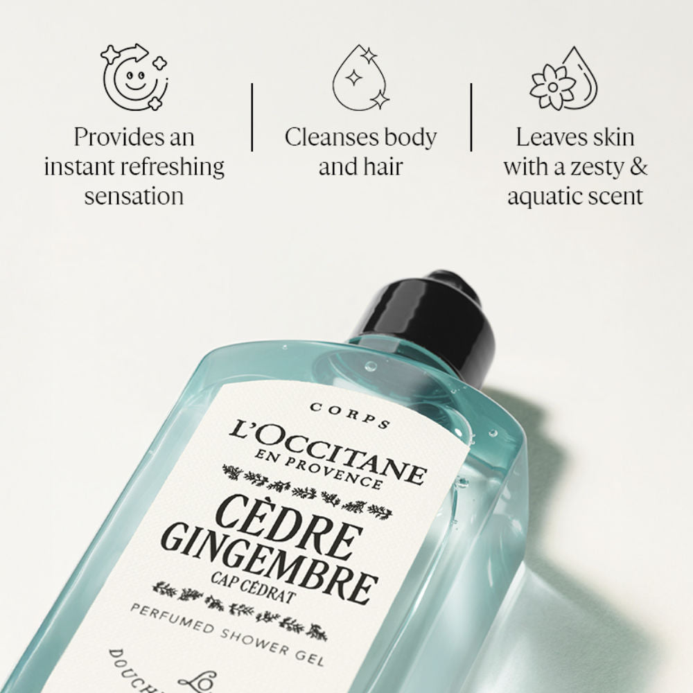 L'Occitane Cèdre Gingembre (Cap Cedrat) Perfumed Shower Gel