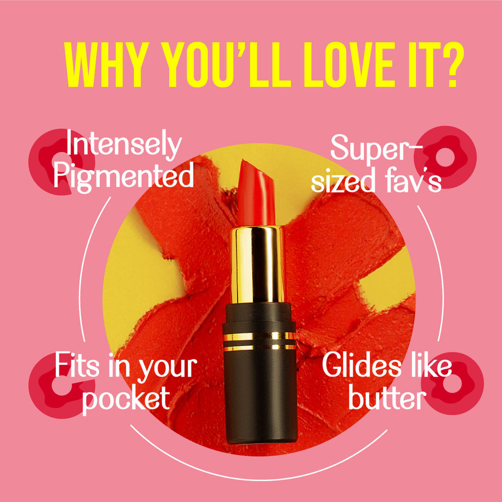 LoveChild Masaba Velvet Matte Full Pocket Lipstick