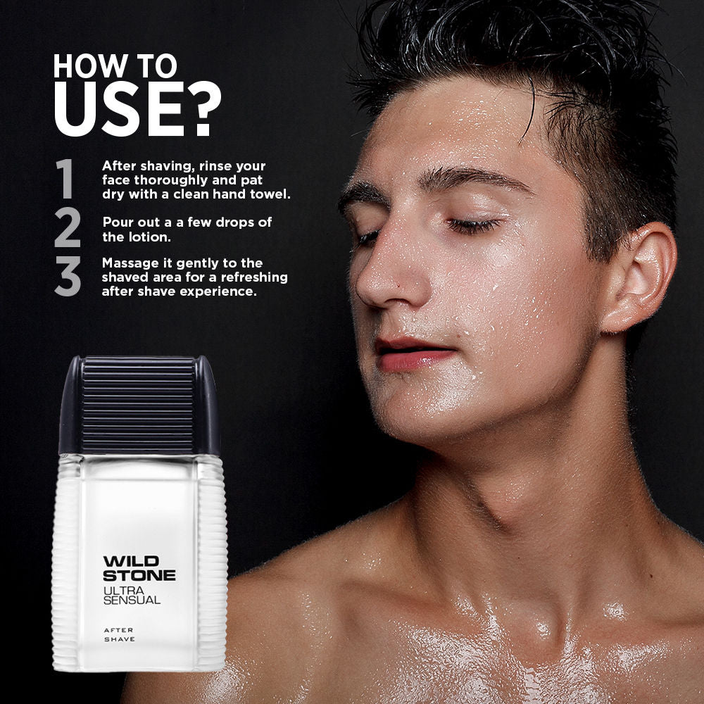 Wild Stone Ultra Sensual After Shave Lotion For Him