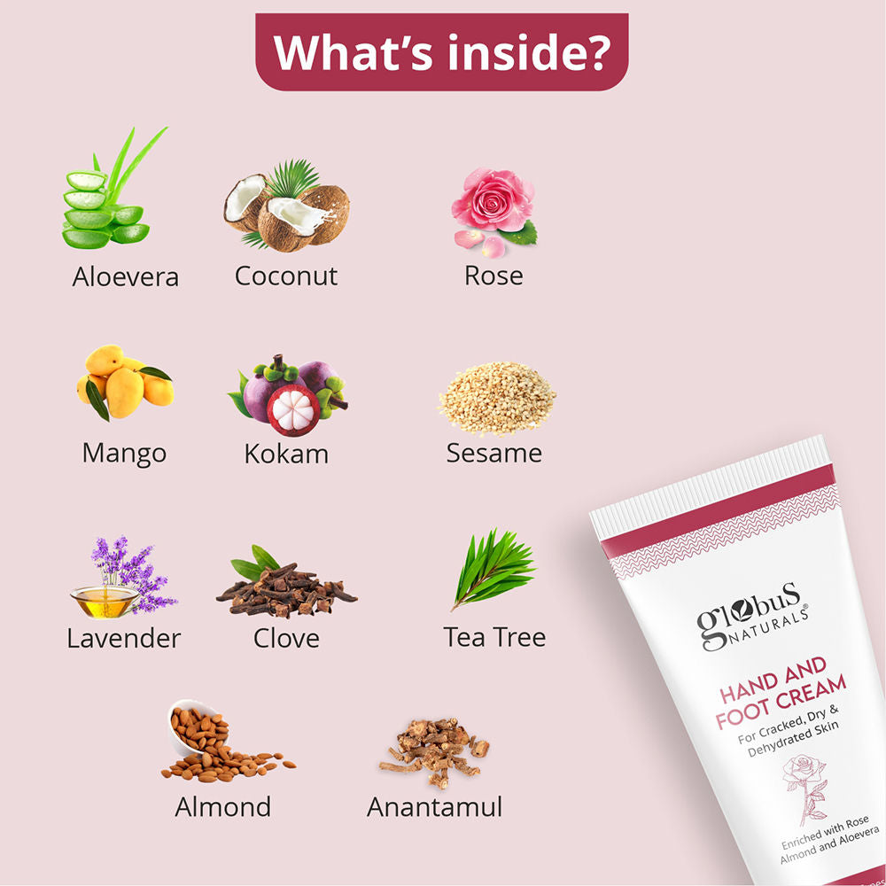 Globus Naturals Hand and Foot Cream