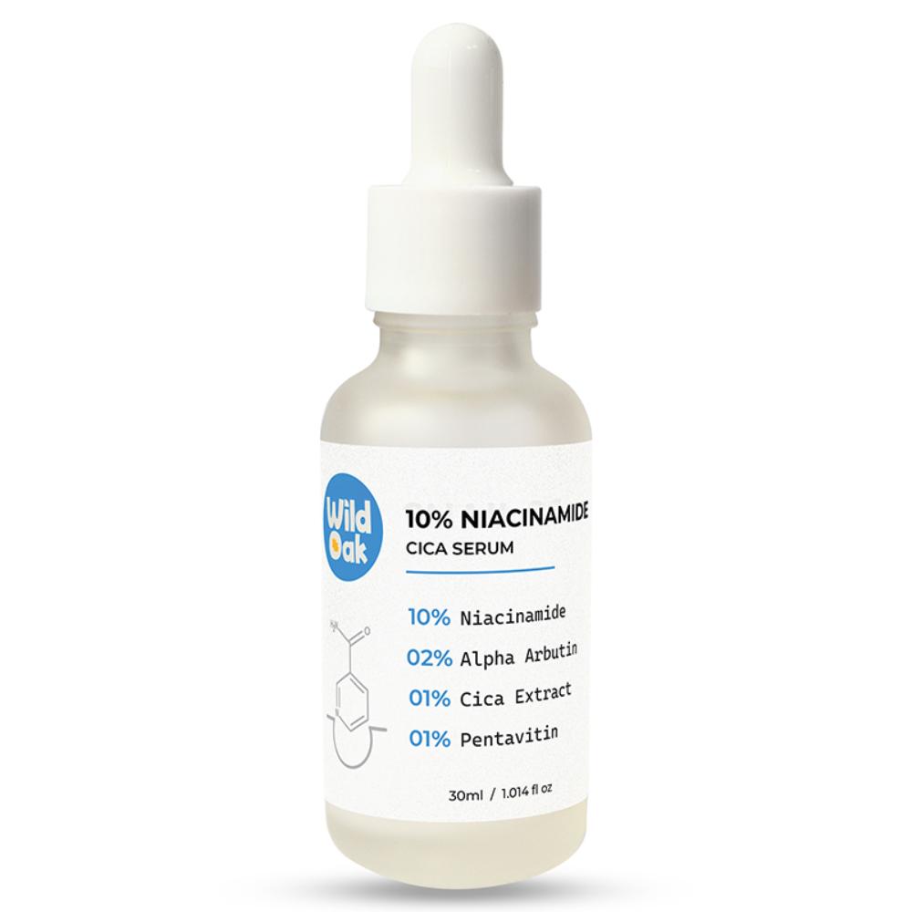 Wild Oak 10% Niacinamide Cica Face Serum